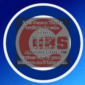 Cubs Tickets